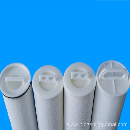 High Flow PP PVDF Pleated Water Filter Cartridge
